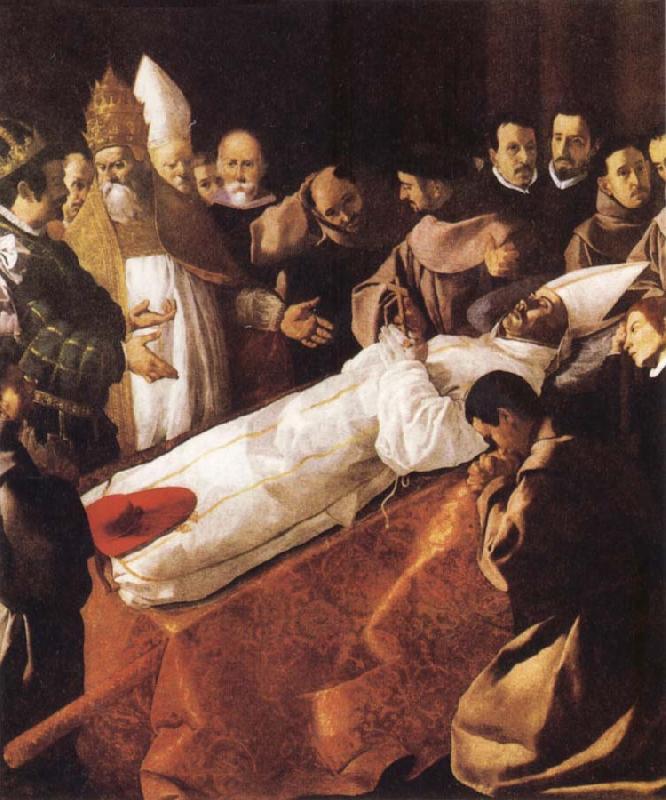 Francisco de Zurbaran The Death of St Bonaventura